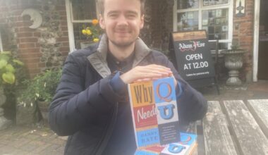 Norfolk-born man launches first book exploring language