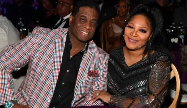 Trina with her husband, Von (Image via Getty)