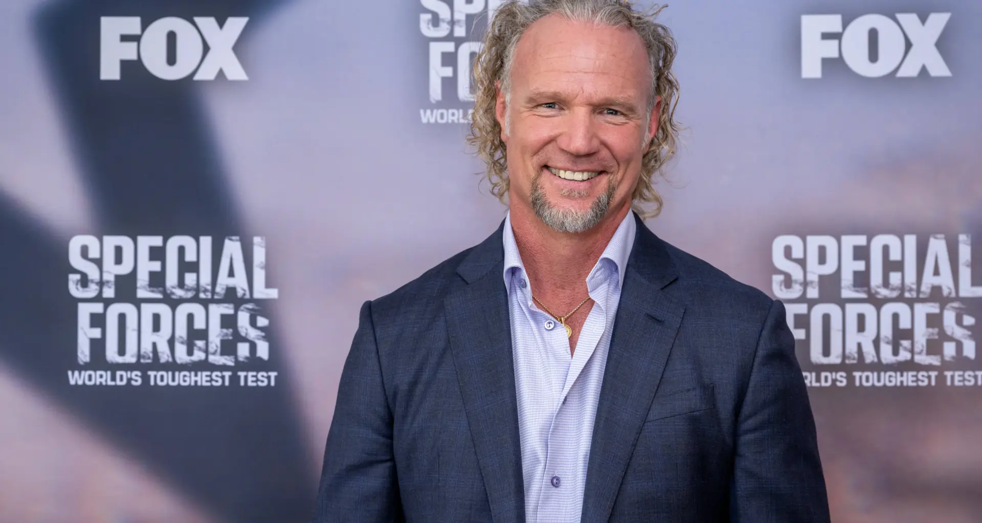 Sister Wives' Kody Brown attends the Fox's "Special Forces" Red Carpet (Image via Getty)