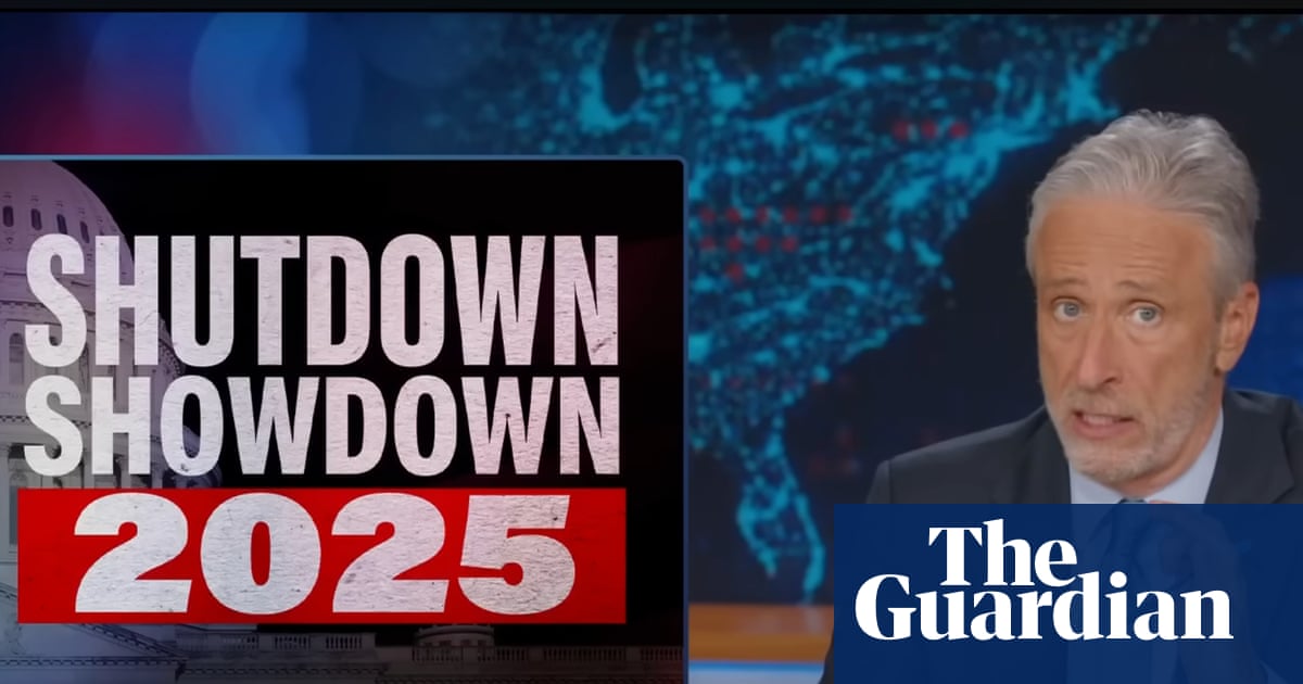 Jon Stewart on Democrats protecting healthcare in shutdown: ‘The least they can do’ | Late-night TV roundup