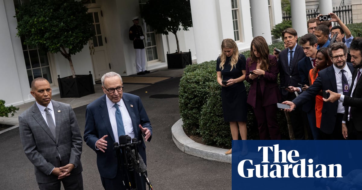 ‘A righteous fight’: Democrats hold fast on healthcare but also use shutdown to pummel Trump | US federal government shutdown 2025