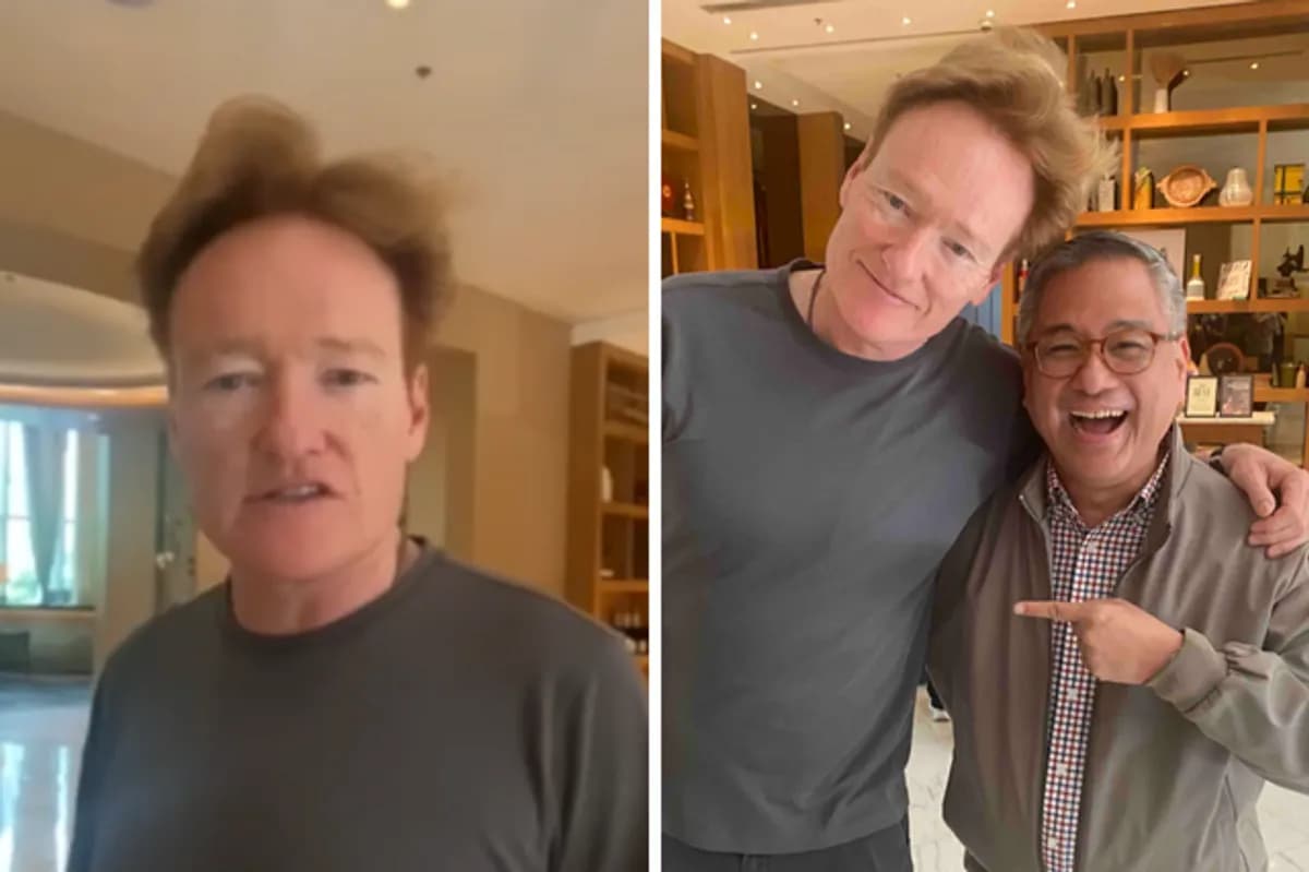 'Friendliest country': Comedian Conan O'Brien shares thoughts on PH visit - ABS-CBN