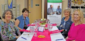 L to R: Harriet Starr, Joyce Seder, Rhoda Gross, Marjorie Friedman.