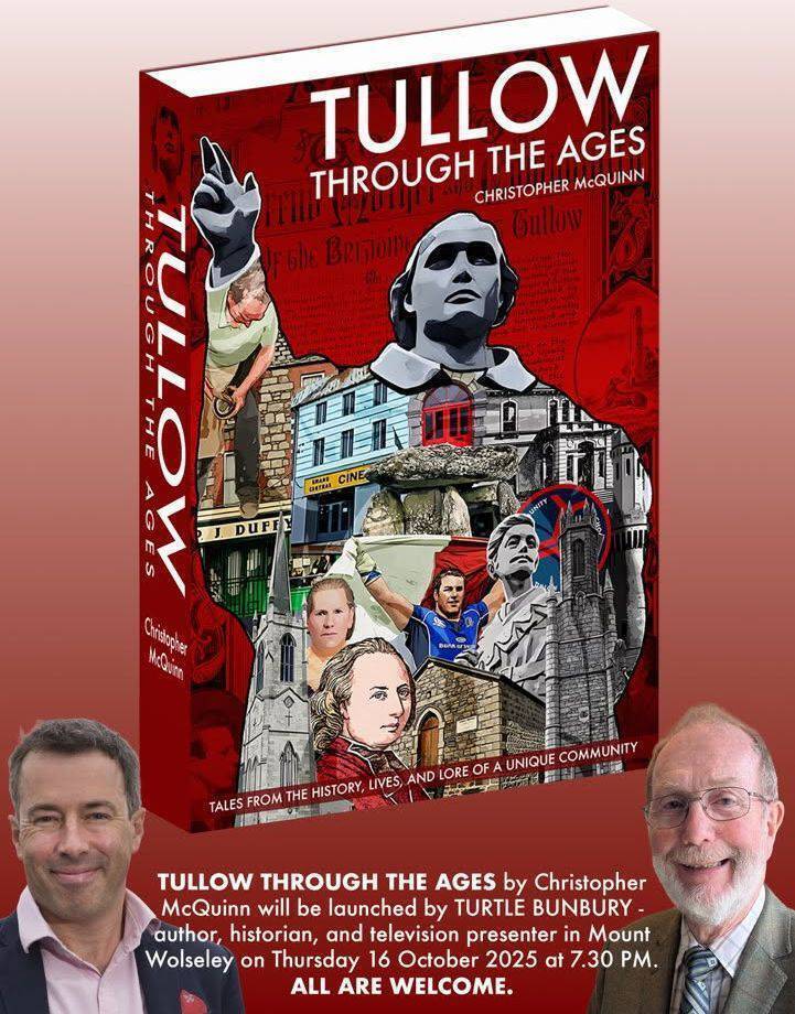 Christy's new book explores the history of Tullow and its people - News