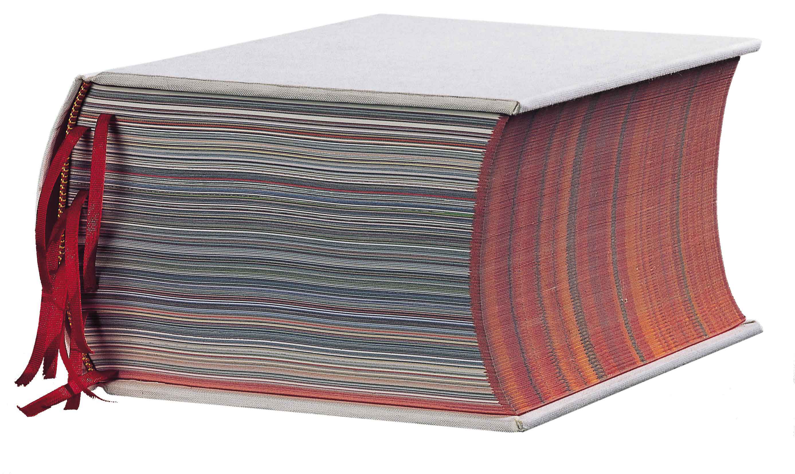a book by Irma Boom with over 2,000 pages for SHV
