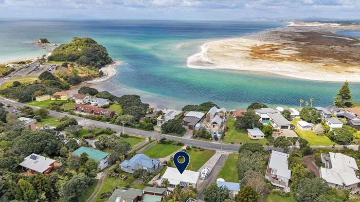 119 Wintle Street, in Mangawhai, is up for grabs for the time in over 65 years. Photo / Supplied