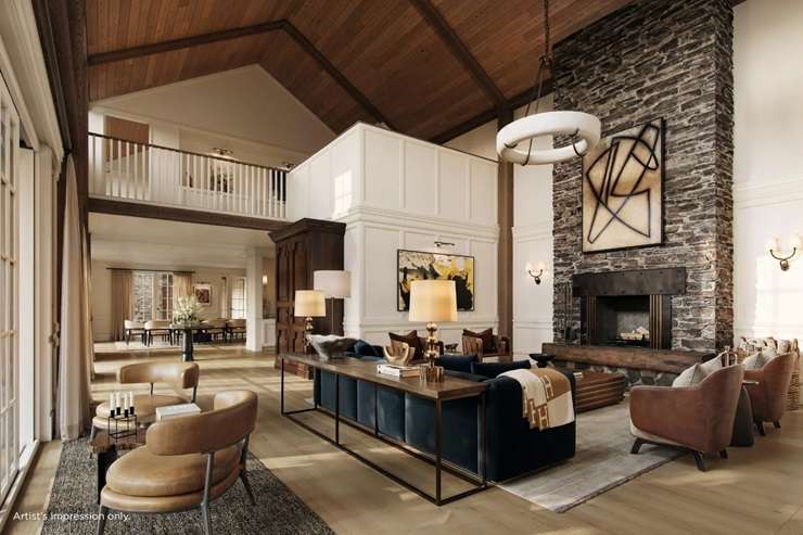 Winton's Ayrburn residences are the first to hit the market in its $200m Ayrburn estate. Artwork / Supplied