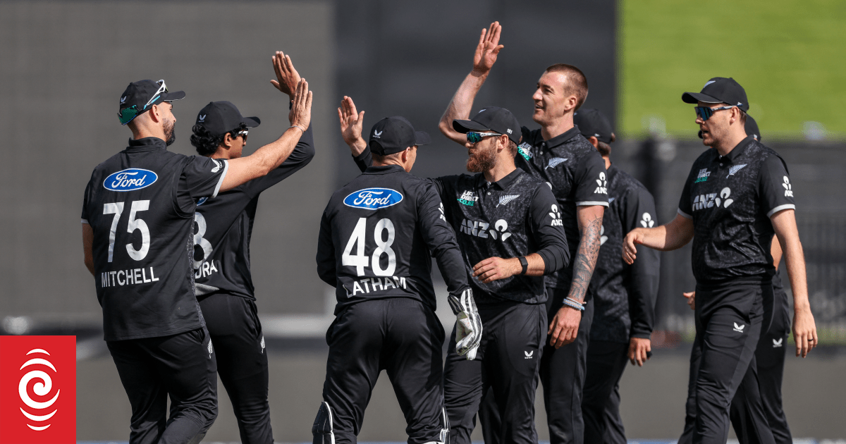 Cricket: Black Caps v England - second ODI