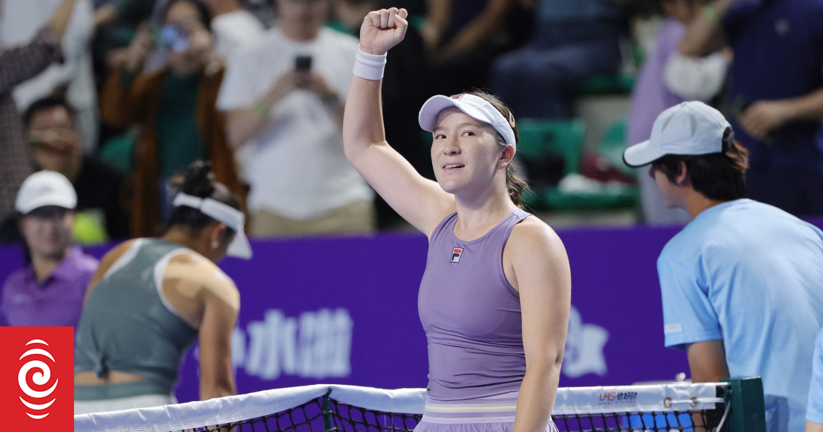Kiwi tennis ace Lulu Sun on cusp of biggest career win