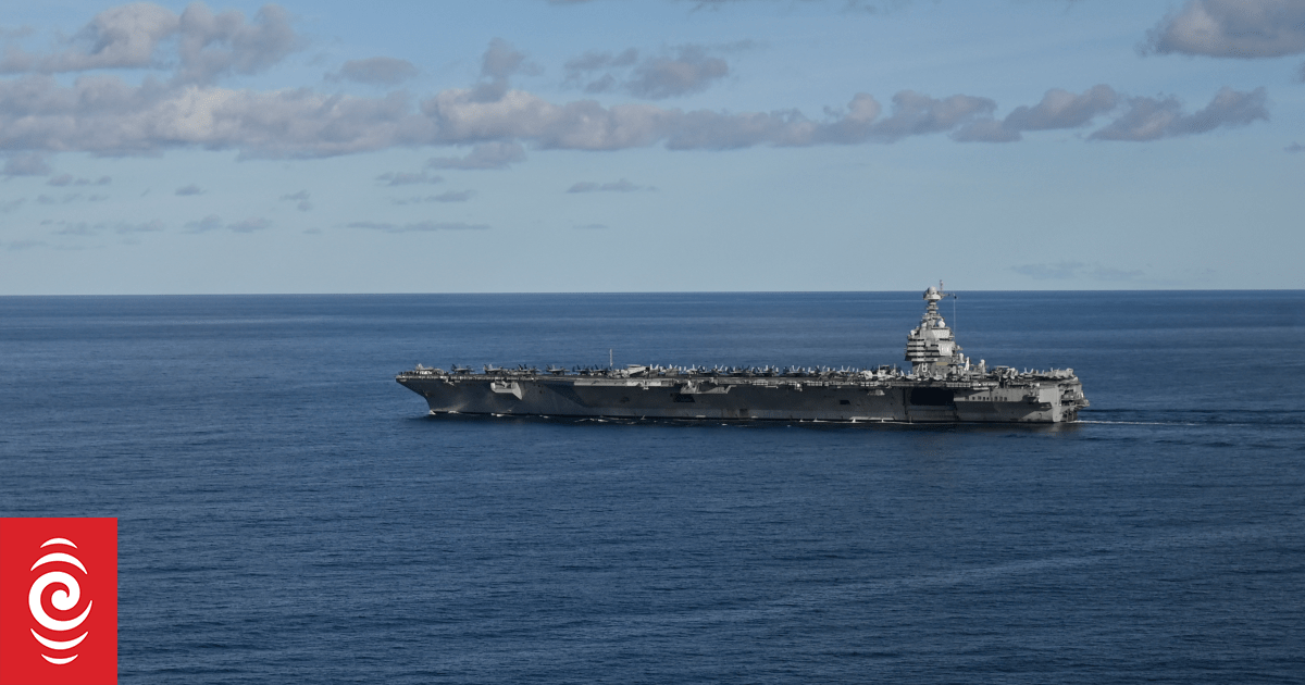 US military to deploy aircraft carrier to South America amid soaring tensions with Venezuela