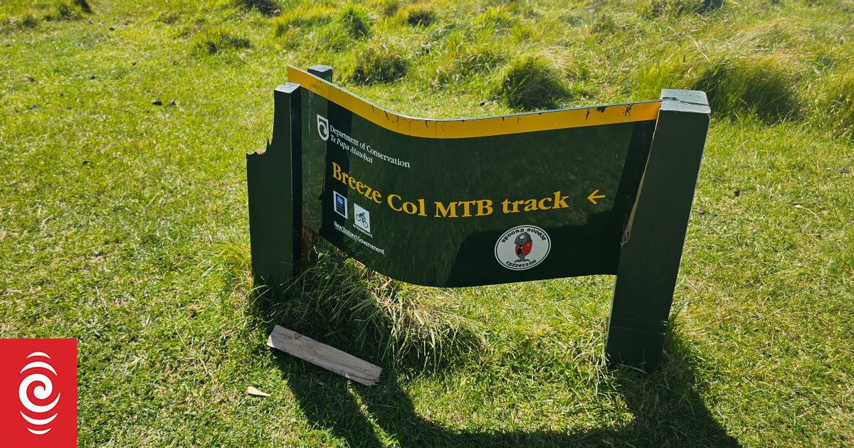 Bullet holes and graffiti: Sign vandalism costing Department of Conservation over $500k a year