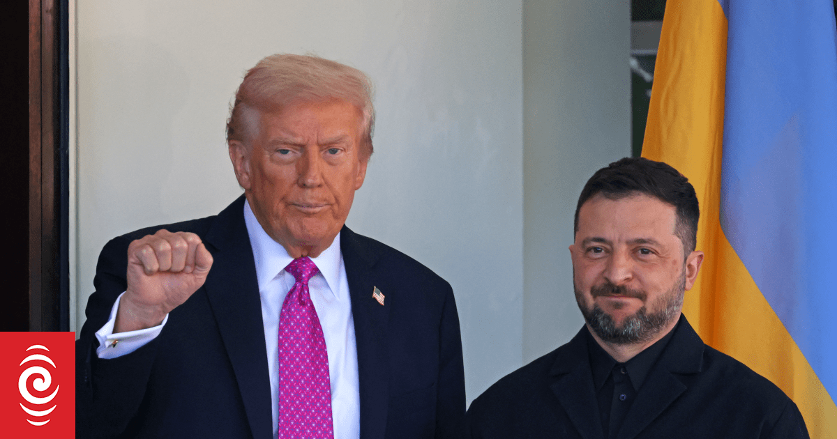 Trump suggests too soon for Tomahawks in talks with Zelensky