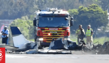 Three killed in plane crash at Shellharbour Airport in Australia