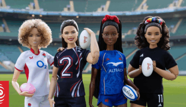 Portia Woodman-Wickcliffe now in Barbie form