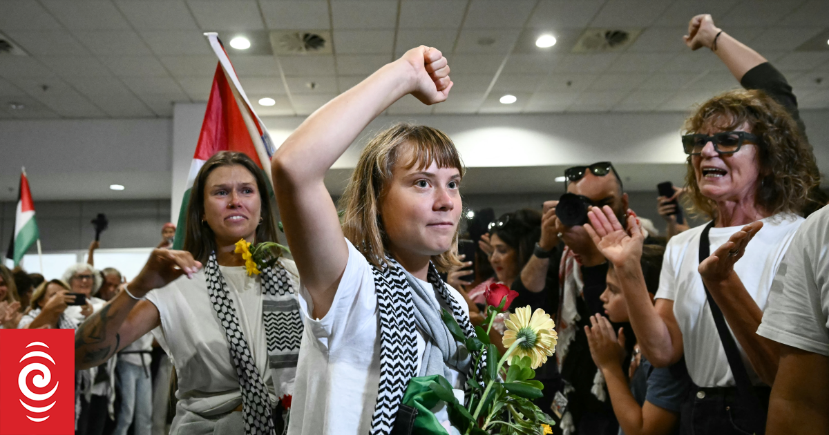 Israel deports Greta Thunberg and 170 other activists to Greece and Slovakia