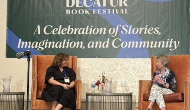 Emory students, professors channel joy, empathy at 20th Decatur Book Festival
