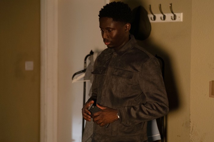 Aayan Ibikunle Shoderu as Tobias "Okie" Okyere in EastEnders