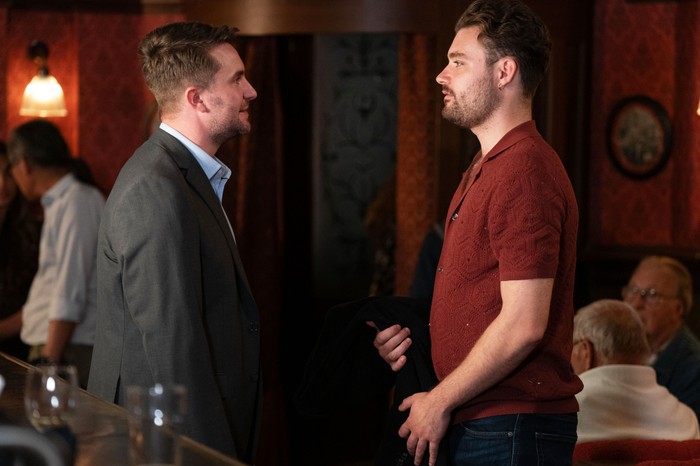 Callum and Johnny in EastEnders