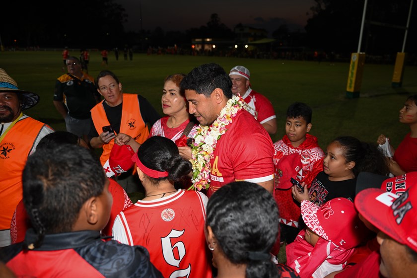 Jason Taumalolo is a fan favourite for Tonga.