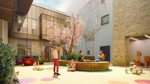 TODD Architects Shows an architect's impression
