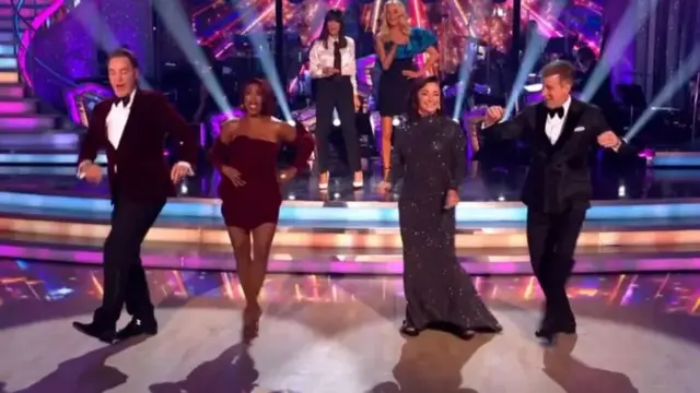 The four Strictly Come Dancing judges