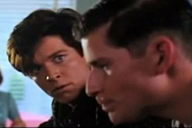 Universal Eric Stoltz in an unreleased, pre-Fox 'Back to the Future' scene