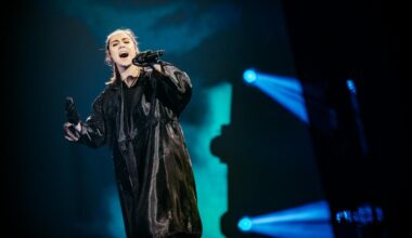 Andrea, North Macedonia. Image source: EBU / Nathan Reinds