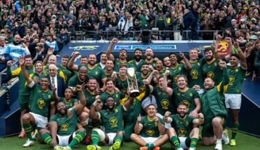 Champions: Springboks go back to back in London