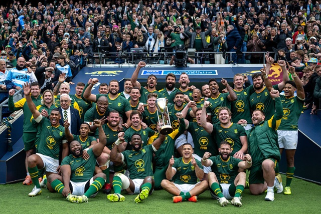 Champions: Springboks go back to back in London