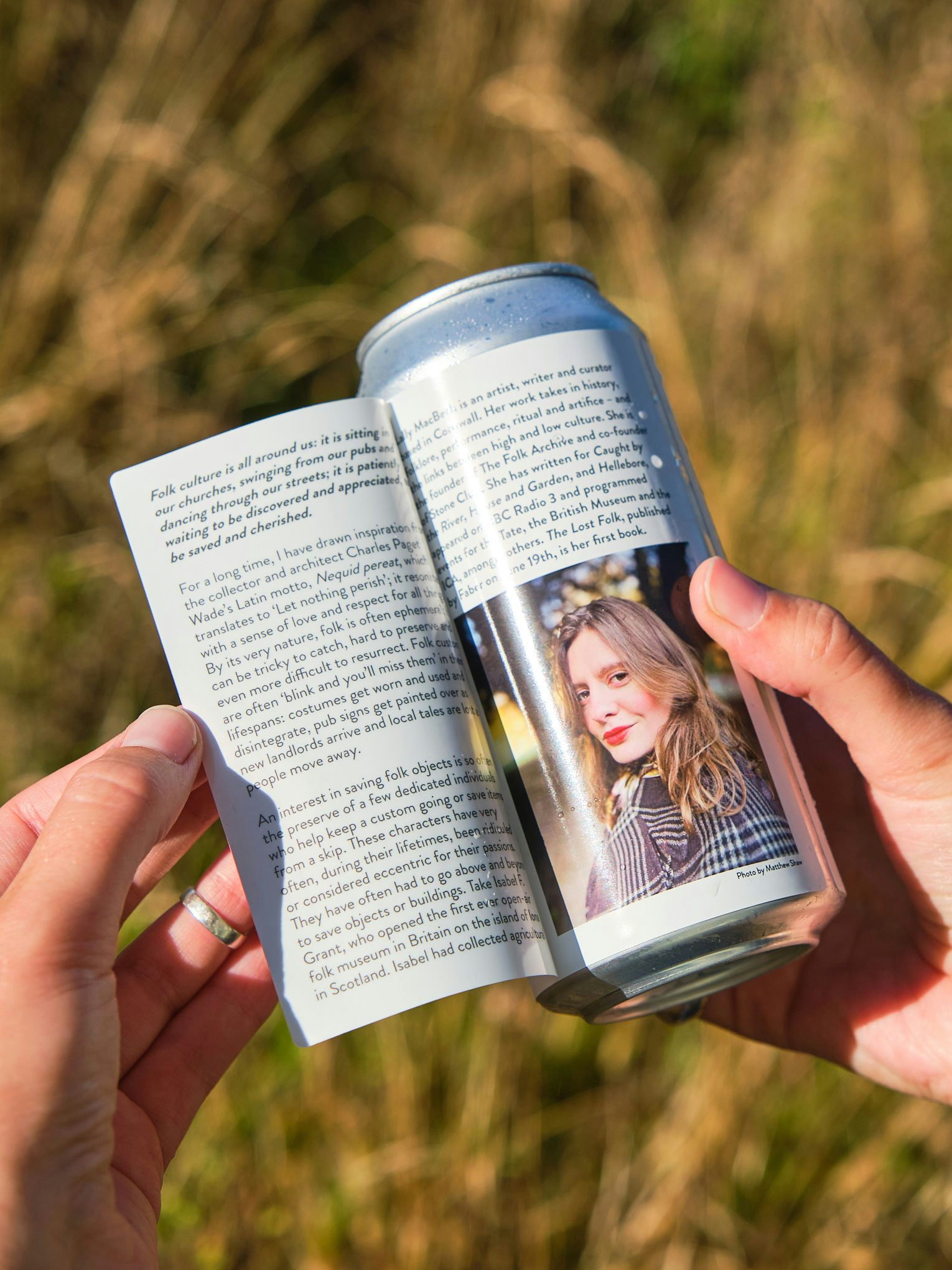 Beak Brewery x Faber & Faber limited edition release featuring The Lost Folk book extract