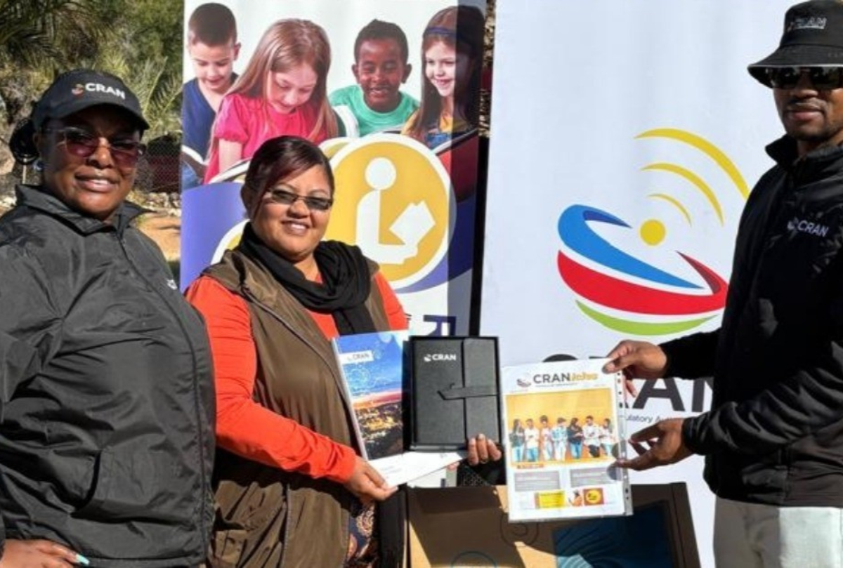 CRAN Strengthens Digital Literacy in Rural Namibia with New Equipment and Faster Internet