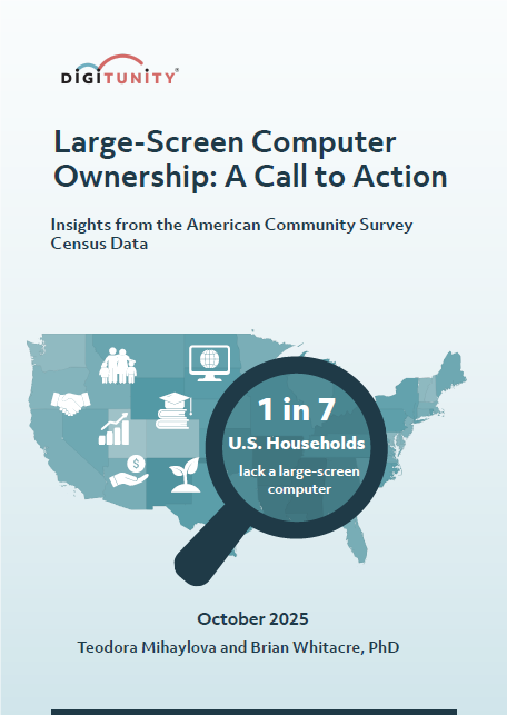 Large-Screen Computer Ownership: A Call to Action