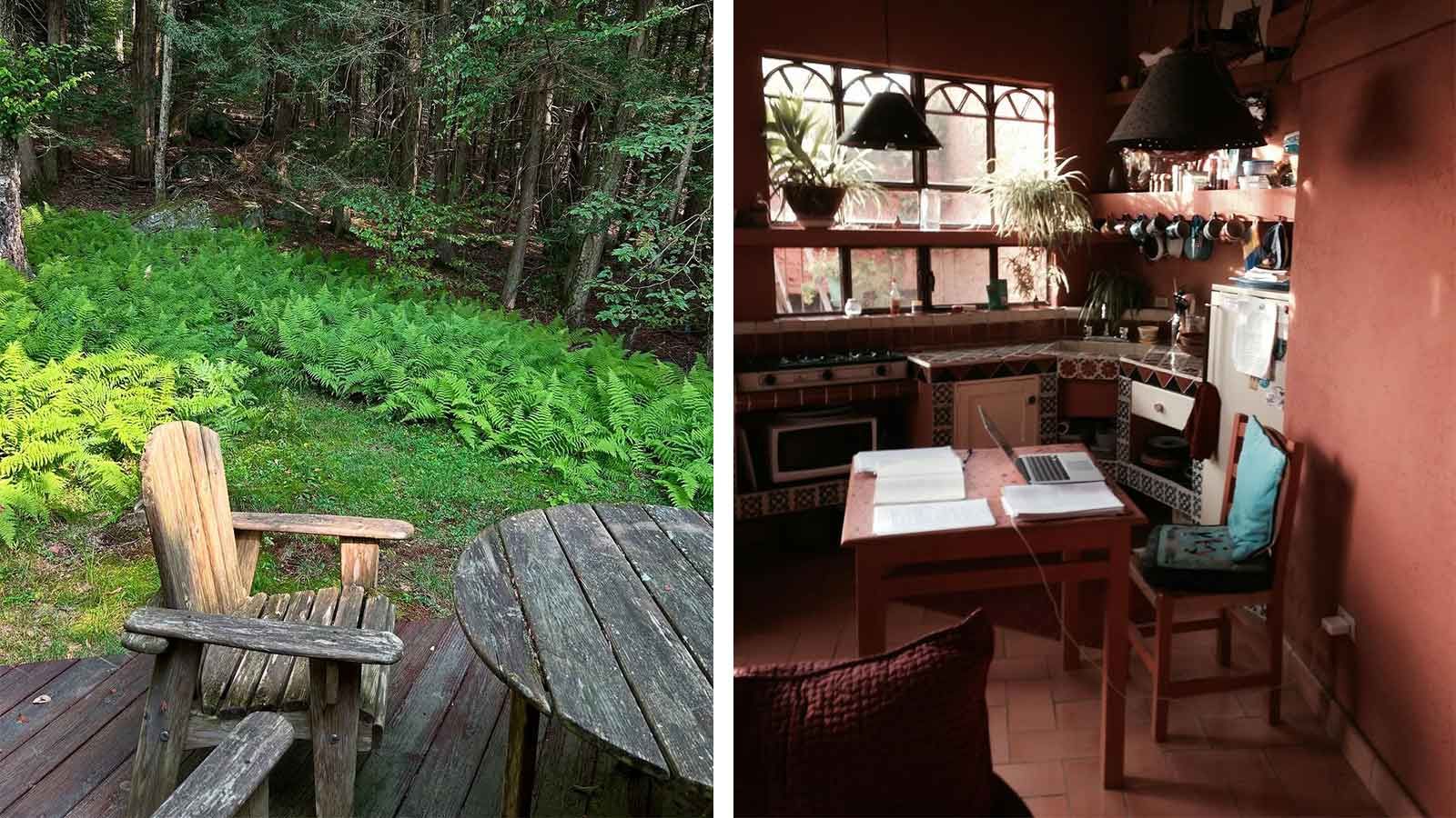 Writing desks from Booker Prize 2025 nominees