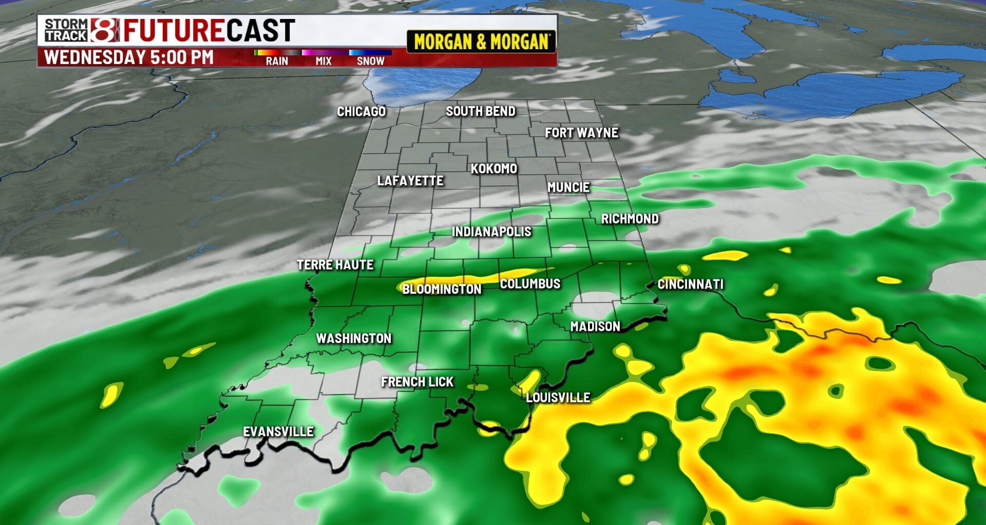 Some wet, some dry Wednesday with breezy winds | Oct. 28, 2025 - Indianapolis News | Indiana Weather | Indiana Traffic