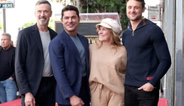 David Efron, Zac Efron, Starla Baskett and Dylan Efron