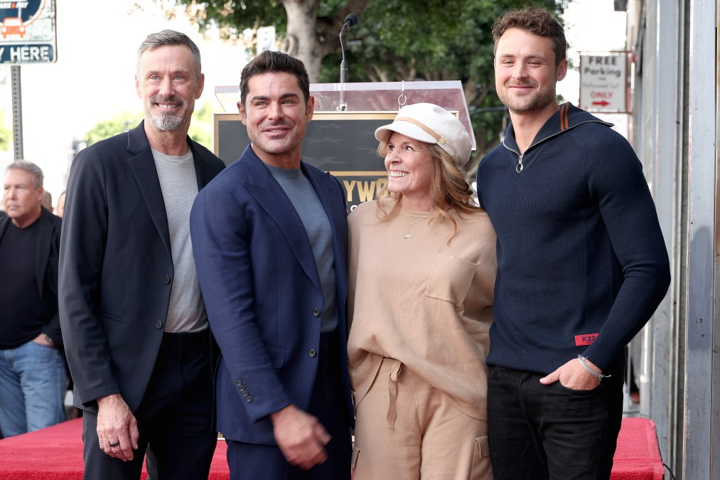 David Efron, Zac Efron, Starla Baskett and Dylan Efron