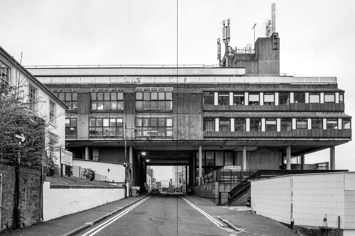 Bourdon Building, The Glasgow School of Art, 1970&ndash;77, Keppie Henderson &amp; Partners, as seen in book 'Brutal Scotland'