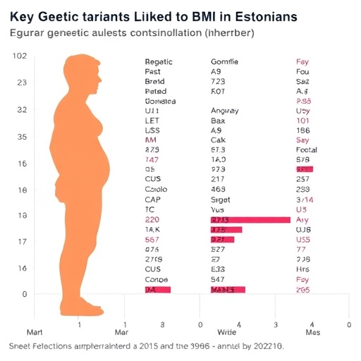Key Genetic Variants Linked to BMI in Estonians