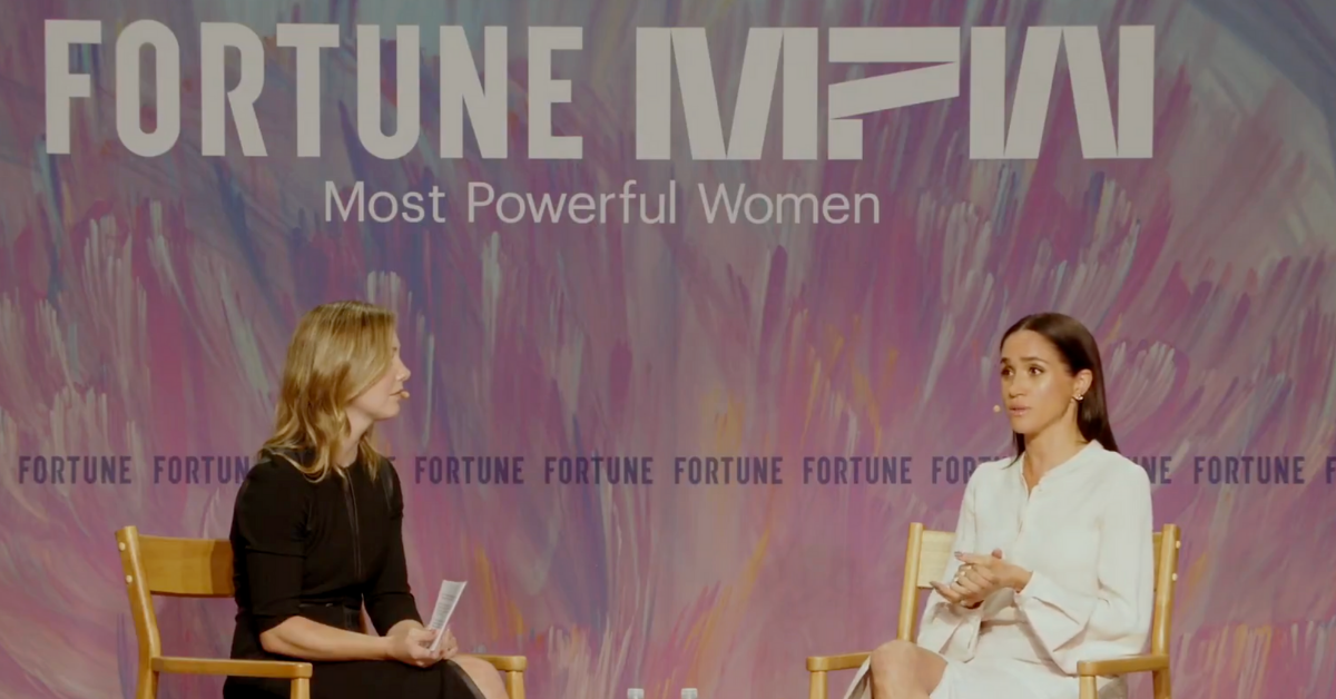 Meghan Sussex Shares Business Vision at Fortune’s Most Powerful Women Summit