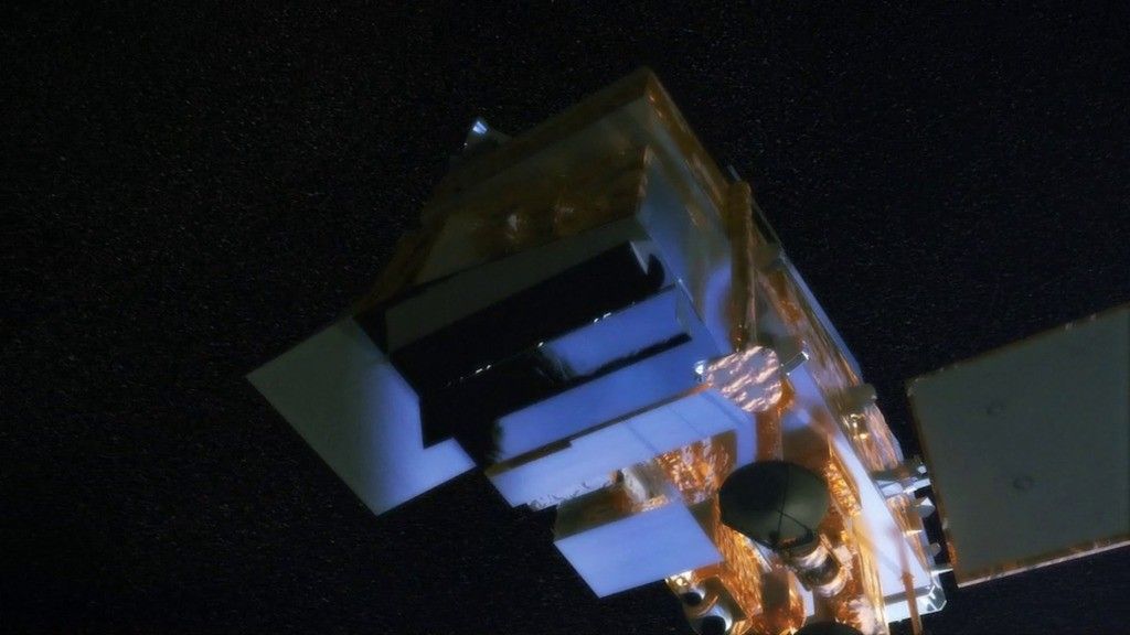 This animation highlights the Visible Infrared Imager Radiometer Suite (VIIRS). VIIRS is one of the five instruments on board NPP and it's a follow on to the MODIS instrument. VIIRS collects visible/infrared imagery and radiometric data. Data types include atmospheric, clouds, earth radiation budget, clear-air land/water surfaces, sea surface temperature, ocean color, and low light visible imagery.