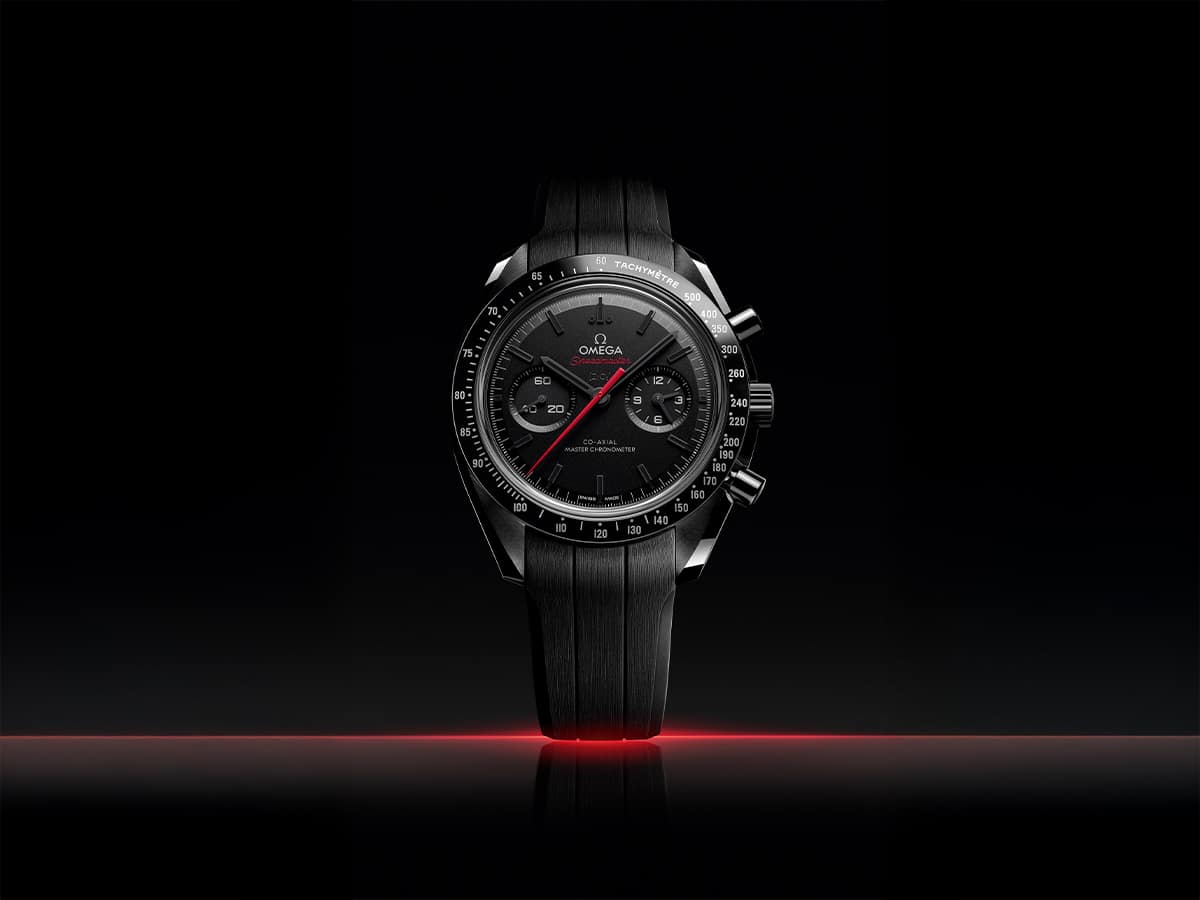 OMEGA Speedmaster Dark Side of the Moon Red Hands | Image: OMEGA
