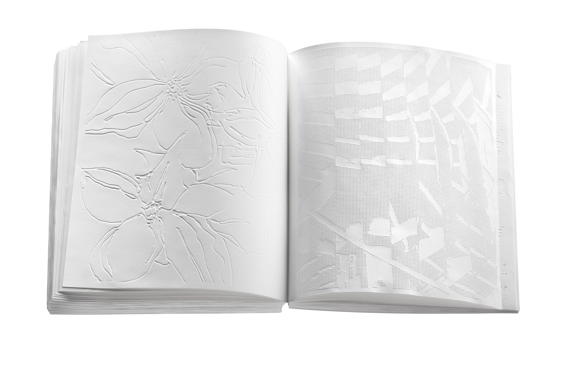 Book spread by Irma Boom