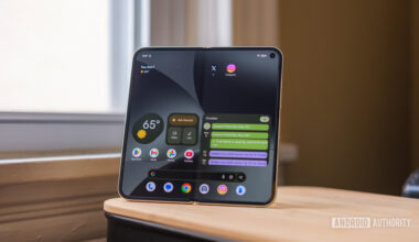 Pixel 10 Pro Fold internal display