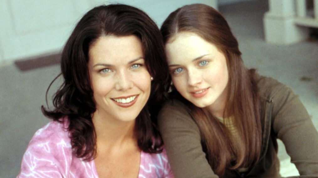GILMORE GIRLS, Lauren Graham, Alexis Bledel