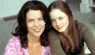 GILMORE GIRLS, Lauren Graham, Alexis Bledel