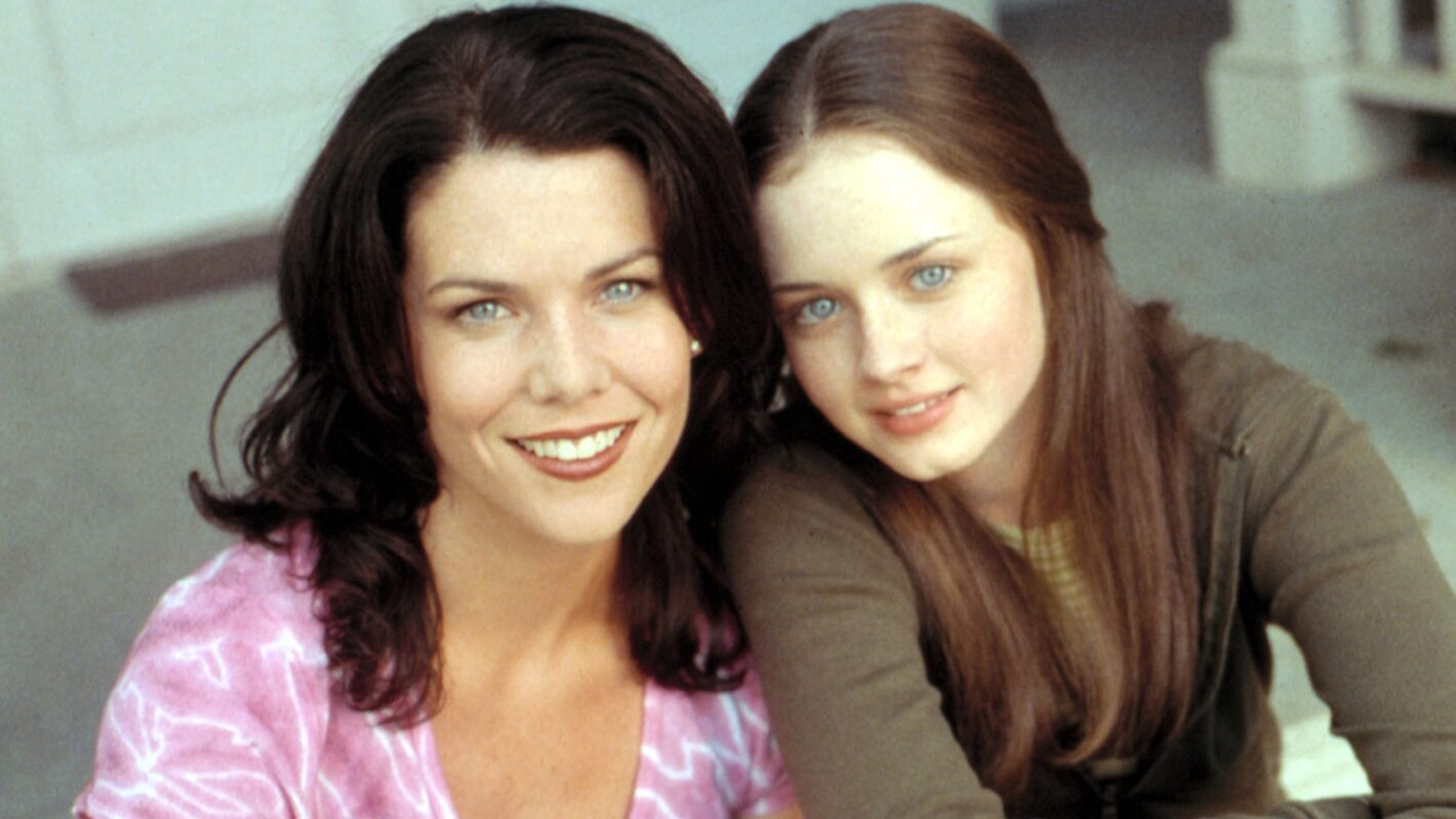 GILMORE GIRLS, Lauren Graham, Alexis Bledel