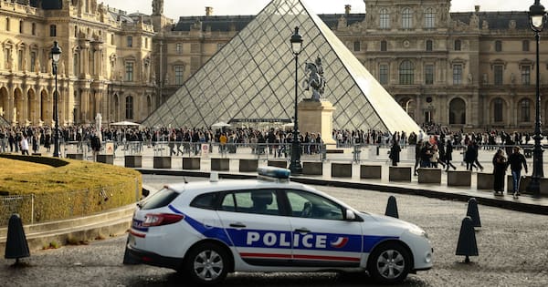 Two suspects arrested over jewel theft from Paris' Louvre museum