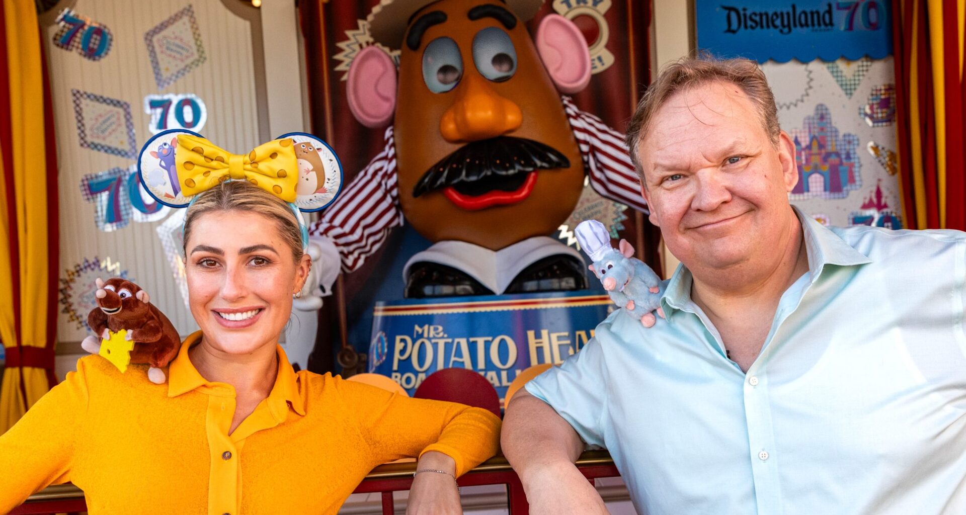Emma Slater and Andy Richter