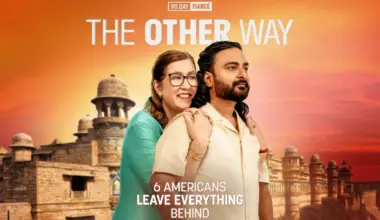 Jenny Slatten &amp; Sumit Singh from 90 Day Fiancé: The Other Way (Image via TLC)