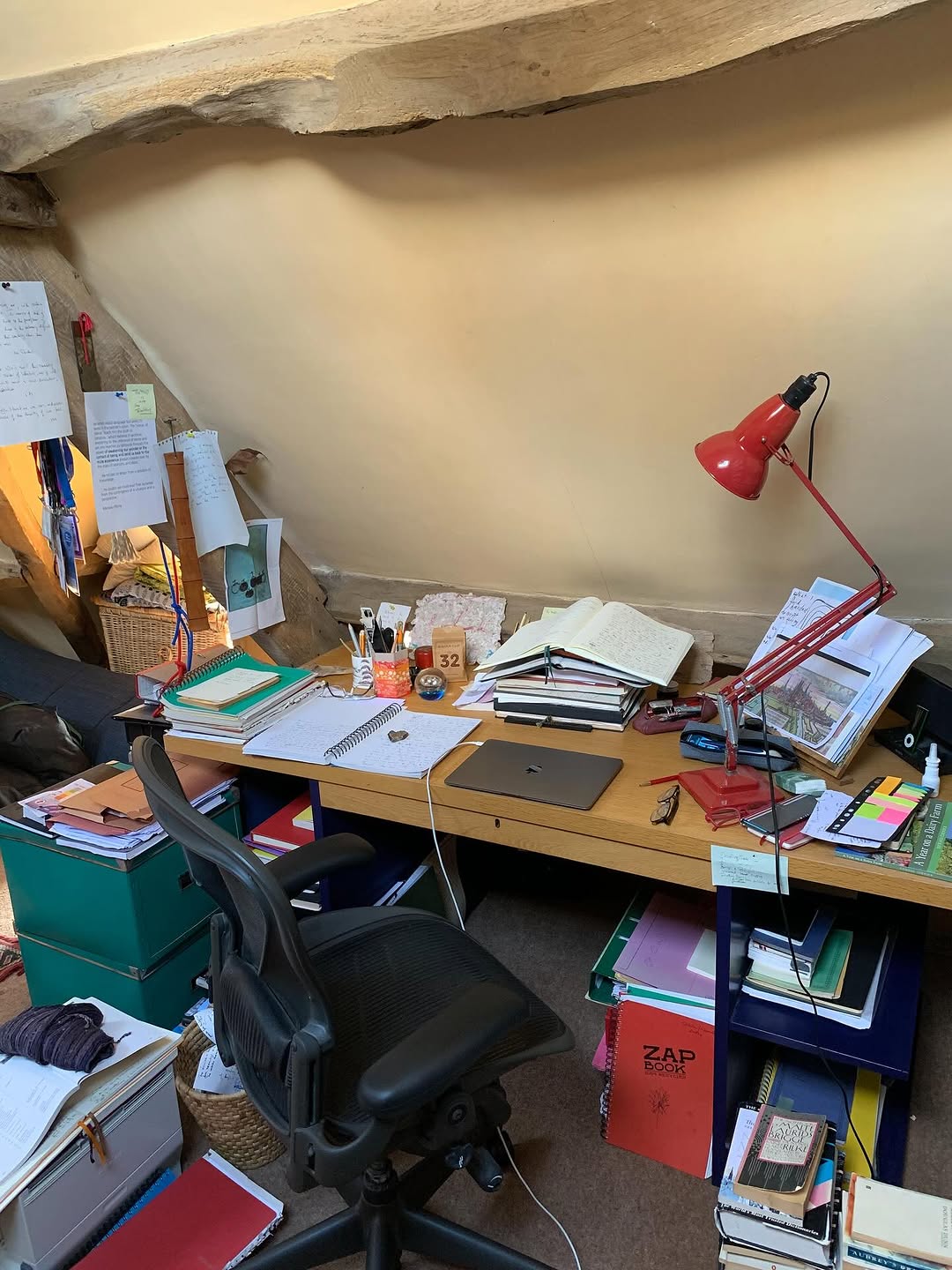Booker Prize 2025 writer's desk